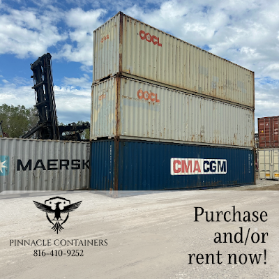 Why Choose Pinnacle Containers for 20ft Shipping Container Rental in Kansas City?