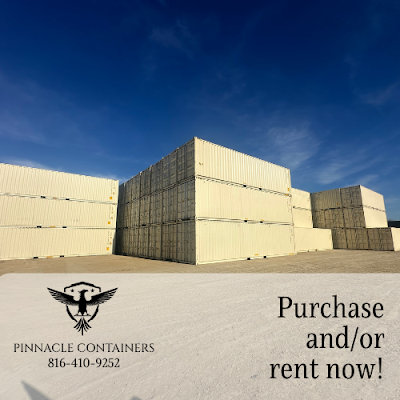 Why Choose Pinnacle Containers for 40ft Shipping Container Rental in Kansas City?